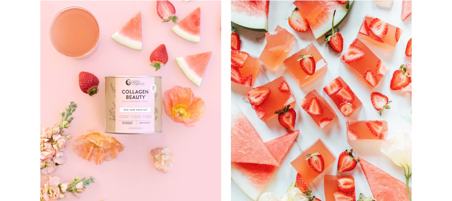 Best collagen for skin - Collagen Beauty with watermelon strawberry gummies