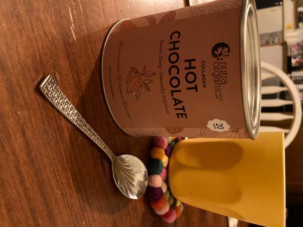 Collagen Hot Chocolate - Customer Photo From Madeleine Croton