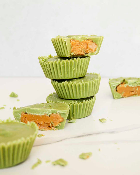 Matcha Peanut Butter Cups