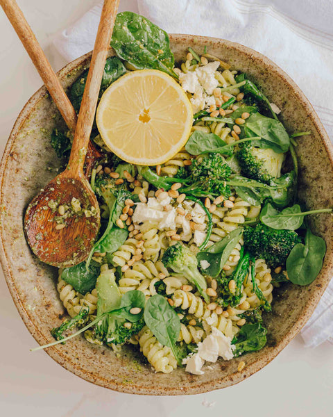 Broccoli Pesto Pasta Salad