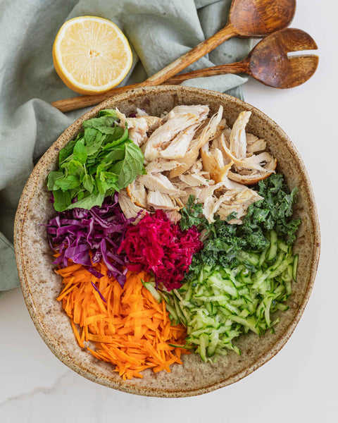 Easy Chicken Slaw