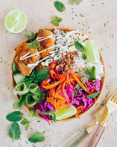 Rainbow Banh Mi Bowl