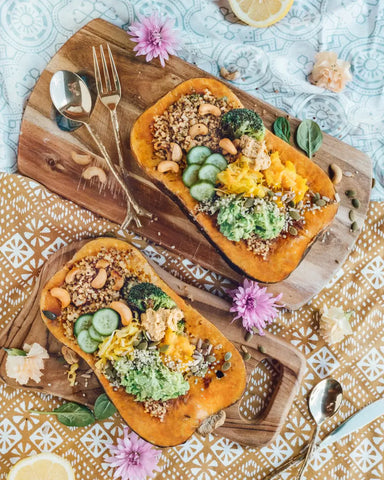 Roasted Pumpkin Bowls