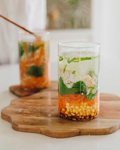 Chicken Noodle Soup Jars