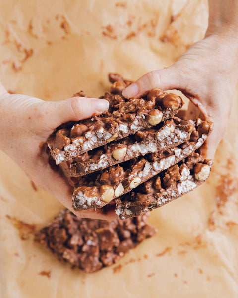 Choc Rice Cake Bites