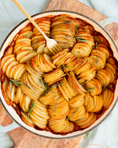 Crispy Roasted Potato Stacks