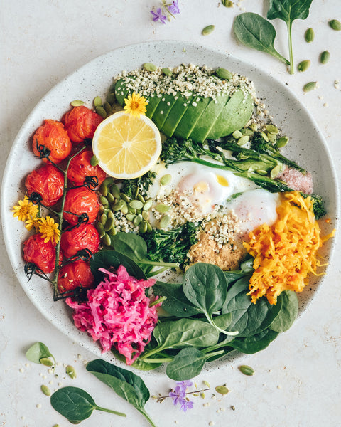 Mediterranean Rainbow Breaky Bowl