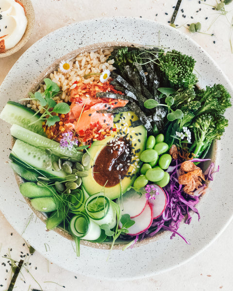 Salmon Sushi Bowl