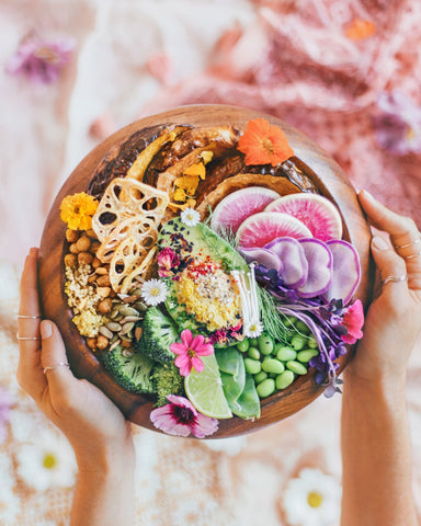 Exotic Rainbow Buddha Bowl