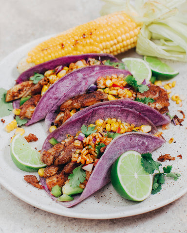 Chicken & Street Corn Tacos