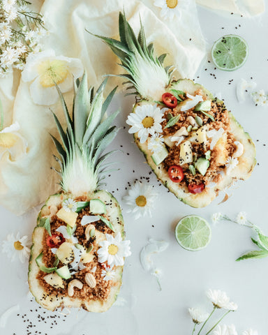 Pina Colada Quinoa Stirfry