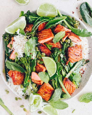 Salmon Stir Fry