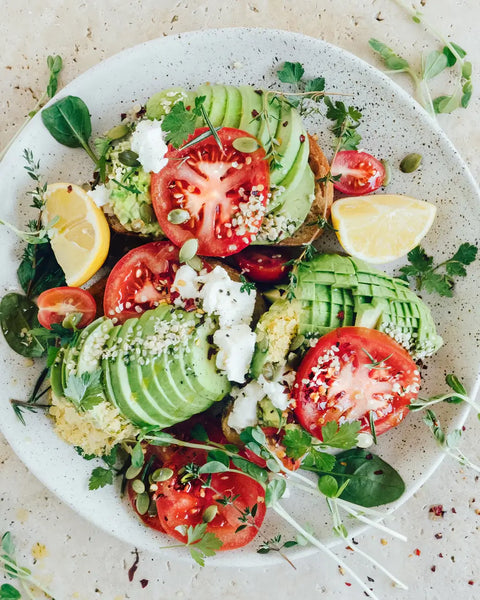 Mediterranean Avocado Toast