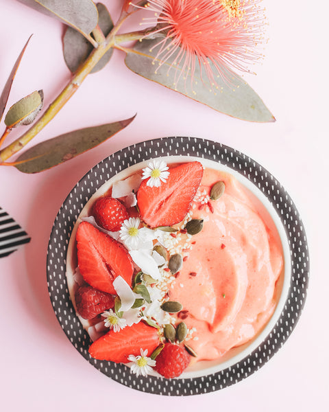 Banana Berry Smoothie Bowl