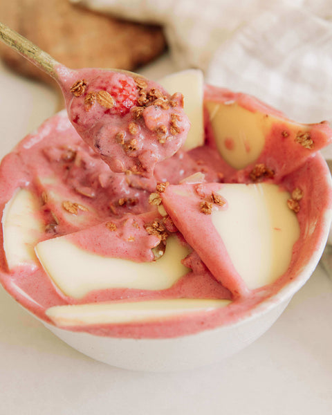 Strawberry Surprise Smoothie Bowl