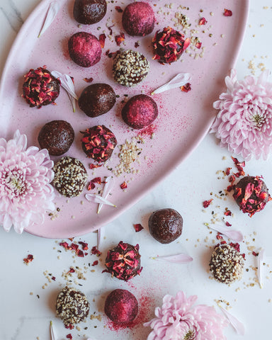 Trail Mix Brownie Balls