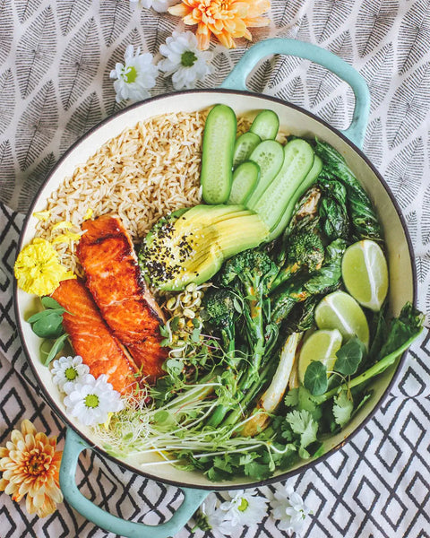 Seared Salmon Bowl