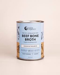 Beef Bone Broth hearty original flavour made from grass fed australian beef bones